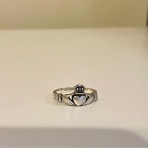 Silver Claddagh Ring